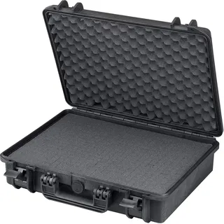 Max Max465 H125S Transportkoffer, wasserdicht, 19,45 l, Schwarz, groß, Schwarz, Grand