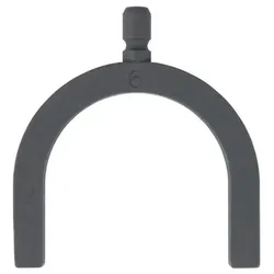 Gabel Ausbau, schwarz, 55,5mm