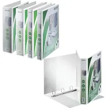 Leitz Präsentationsringbuch DIN A4 37 mm Weiß 6 St.