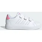 adidas Advantage Base 2.0 Kids Cloud White / Bliss Pink / Core Black 33 1/2
