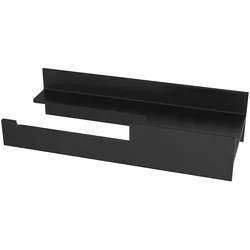 Emco aura Papierhalter, Aufnahme links 850013401, Accessoires, schwarz matt