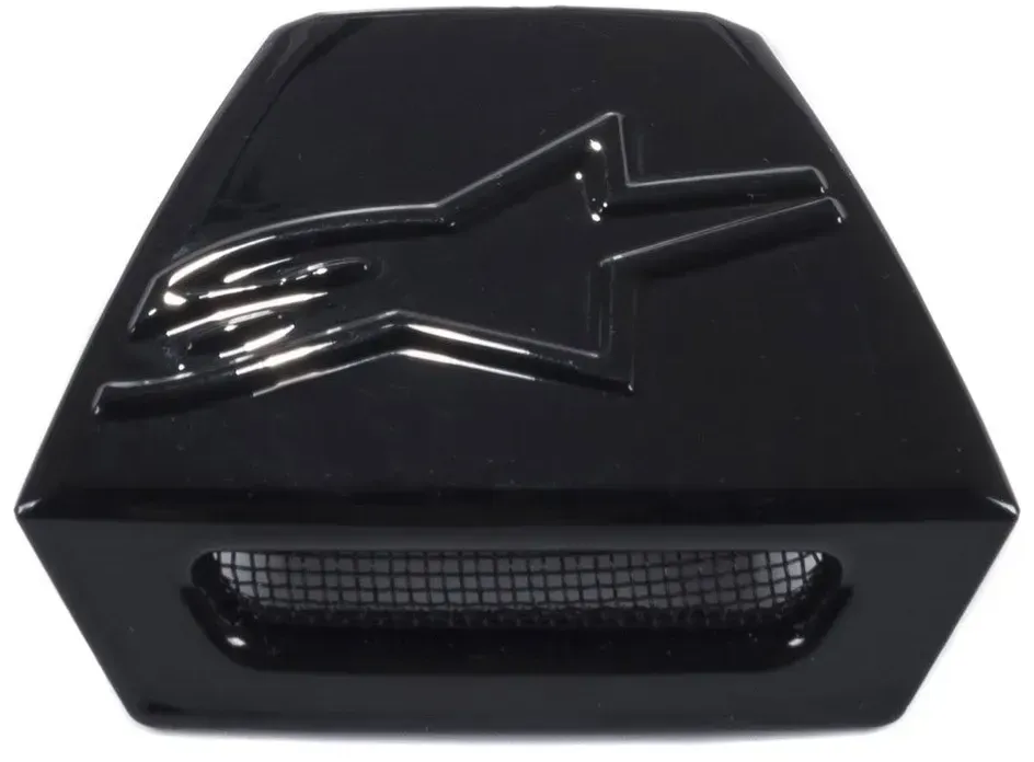 Alpinestars M10/m8 Hintere Belüftungsöffnung Des Helms - Black Glossy - One Size