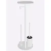 Badaccessoire-Set HEINE HOME, weiß, Glas, Chrom, Badaccessoires-Sets