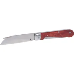 KS TOOLS Elektriker-Klappmesser, 2 Spitzklingen ( 907.2188 )