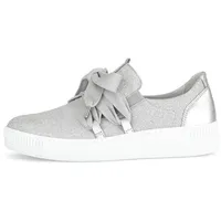 Gabor Sneaker low in silber | Gr.: 44