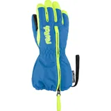 Reusch Baby-Mädchen Tom extra Warmer, winddichter und atmungsaktiver Skihandschuh, 4525 Brilliant Blue/Safety YEL, V