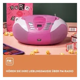 Lenco SCD-37 USB pink