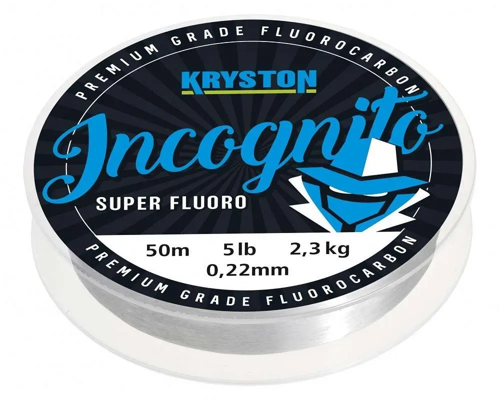 Kryston 20m 25lb Incognito Fluorocarbon Hooklink