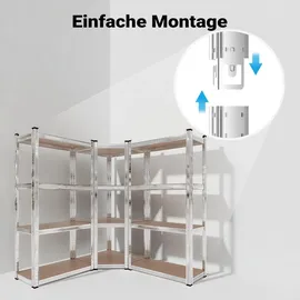 Wiltec Schwerlast Eckregal