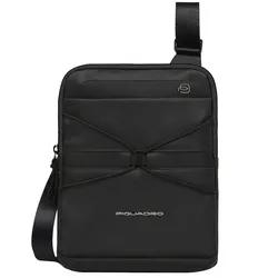 Piquadro Otello Umhängetasche 27 cm - Black
