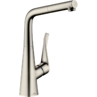 Hansgrohe Metris M71 320 sBox edelstahl finish 73812800