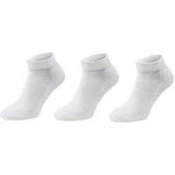 Fruit of the Loom Fruit Quarter Socks, 3er-Pack, weiß, 3538