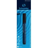 Schneider Schreibgeräte Permanentmarker Maxx 133, nachfüllbar, 1+4 mm, Schwarz, 1er Blisterkarte