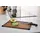 Zwilling Schneidebrett-Set Holzfaser 1-tlg. 42 x 30 x 0,8 cm Schwarz/Braun