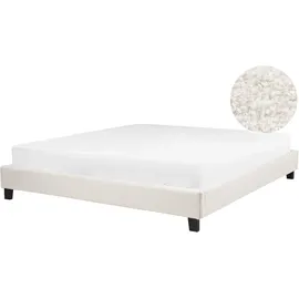 Beliani Roanne 180 x 200 cm Hellbeige