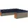 vidaXL Gartensofa-Set 11-tlg. grau