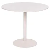 BELIANI Esstisch Kaschmir Hellbeige MDF-Tischplatte Rund ø 90 cm mit Standfuß für 2 Personen Modernes Skandi Design Küchentisch Esszimmertisch - Beige