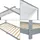 [en.casa] Kinderbett Brome Hausbett 90 x 200 cm Kiefer grau grau