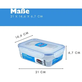 Lock & Lock Frischhaltedose transparent 1,2 l