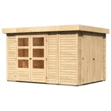Karibu Retola 4 3,19 x 2,46 m inkl. Anbauschrank