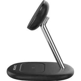 Canyon Ladestation fr Mobiltelefone, WCS-205, Qi2, 2 in 1, kabellos, schwarz - Schwarz