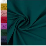 MAGAM-Stoffe Stoff "Finn", Jersey uni einfarbig ÖKO-TEX Meterware 50cm blau