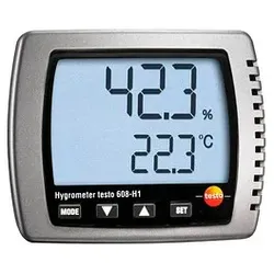 testo 608-H1 Thermo-Hygrometer braun