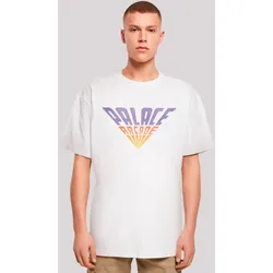 T-Shirt F4NT4STIC "Stranger Things Palace Arcade", Herren, Gr. L, weiß, Obermaterial: 100% Baumwolle, casual, oversize, Rundhals, Kurzarm ohne Bündchen, Shirts, Premium Qualität