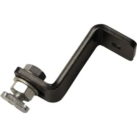 Wentex Eurotrack - Universal-Montagehalterung, schwarz pulverbeschichtet