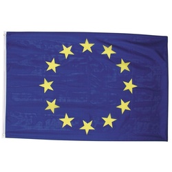 MFH Fahne Fahne 90 x 150 cm - Europa - blau/gelb gelb