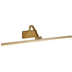 LED Bild Lampe Leuchte Gold Edelstahl Flur Büro Schlaf Wohn Zimmer Beleuchtung