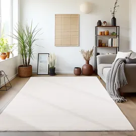 Ayyildiz Kurzflorteppich Sky 5400 Creme 140 cm x 200 cm