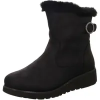 SKECHERS Schlupf/Reißverschlussstiefelette Warmfutter Keepsakes Wedge-COMFY WINTER - Schwarz, 39