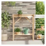 vidaXL Pflanztisch 75 x 40 x 90 cm Holz