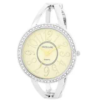 Excellanc Quarzuhr 1800270 Spangenuhr mit Metallarmband, verspielt und modern