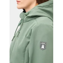DERBE Softshelljacke Adeby in Hedge Green/Deep forest), | Gr.: 38