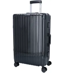 TheTrueC 4-Rad Trolley 72cm Alu-Rahmen London Black