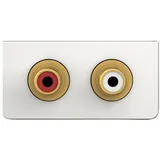 Kindermann 7456000410 2 x RCA Grau