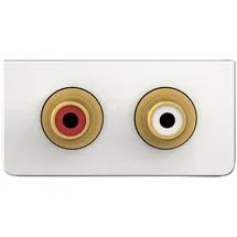 Kindermann 7456000410 2 x RCA Grau