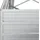 vidaXL Garten-Hochbeet verzinkter Stahl rechteckig 320 x 80 x 77 cm Silber