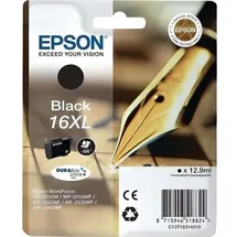 Epson 16XL schwarz + Alarm