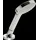 Hansa HANSAACTIVEJET Wannenrand-Handbrause, DN 15, chrom