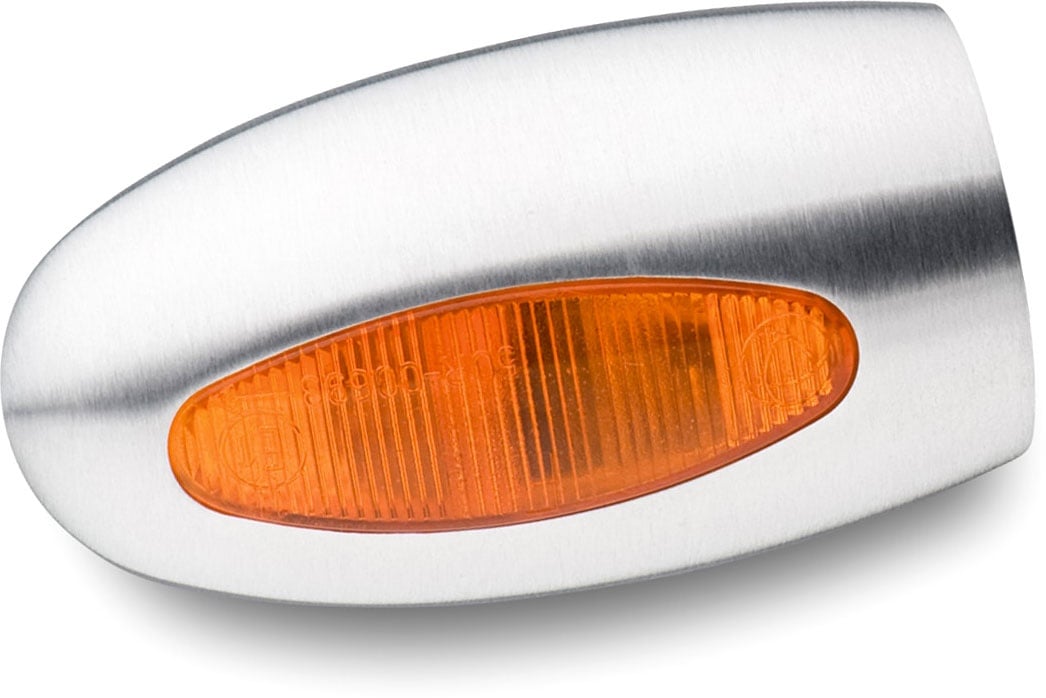 Kellermann BL 1000, corps de remplacement en aluminium - Matt-Aluminium Orange