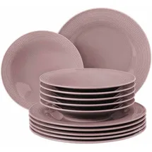 SELTMANN WEIDEN Beat Tafelservice 12-tlg. rosa unifarben