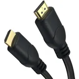 helos HDMI-Kabel HDMI männlich zu HDMI männlich