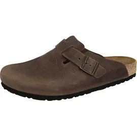 Birkenstock Boston Nubukleder geölt habana 41