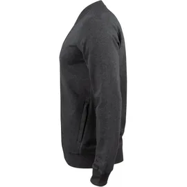 Clique Premium Bio-Baumwoll Sweatjacke Herren 955 - anthrazit meliert S