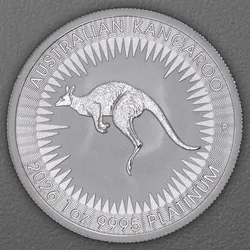 Platinmünze 1oz Känguru (Australien)