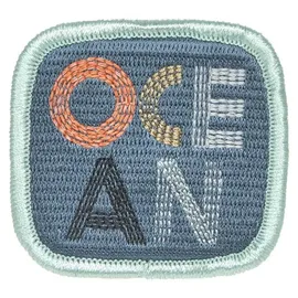 Lässig Anhänger & Patches Set Shark Ocean Edition