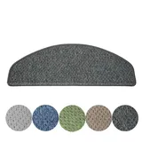 Karat Stufenmatte Baleno Treppenschutz Anthrazit Rechteckig 23,5 x 65 cm